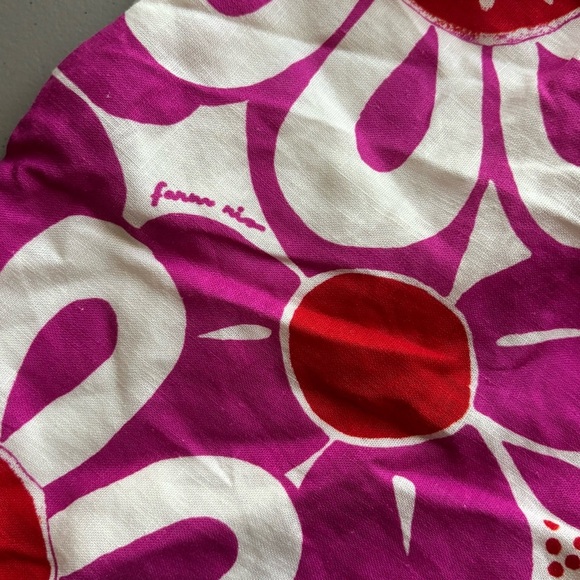 NWT Farm Rio Maia off white floral linen blend shorts drawstring shorts XS - Picture 6 of 12